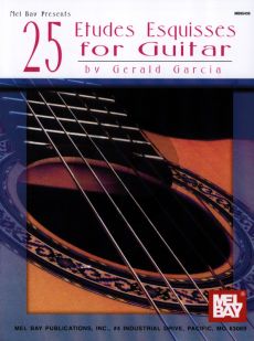 Garcia 25 Etudes Esquisses for Guitar