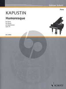 Kapustin Humoresque Op.75 Piano solo