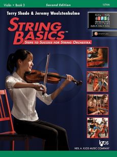 Shade Woolstenhulme String Basics Vol.3 Violin (Second Edition) (Steps to Success for String Orchestra)