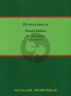 Smalys Sonata Baltica 2 Fagotte (2 Spielpartituren)