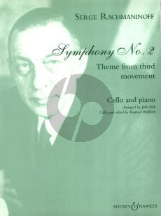 Rachmaninoff Symphony No.2 Theme from 3rd Movement Cello and Piano (arranged by John York / Raphael Wallfisch)