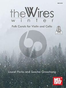 Parks Winter Folk Carols for Violin and Cello (The Wires Duo) (Book with Audio online)