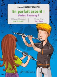 Bonodot-Martin Perfect Harmony / En Parfait Accord for 2 flutes (18 Steps / 18 Keys)