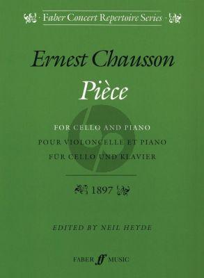Chausson Piece Op.39 Violoncello-Piano (edited by Neil Heyde)