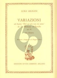 Legnani Variazioni sul duetto 'Nel cor piu non mi sento' di Paisiello Op.16 2 guitars (edited by Ruggero Chiesa)