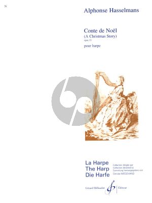 Hasselmans Conte de Noel Op. 33 pour Harpe