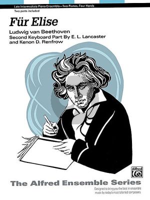 Beethoven Fur Elise 2 Piano's 4 Hds ( (arr. by E. L. Lancaster and Renfrow)