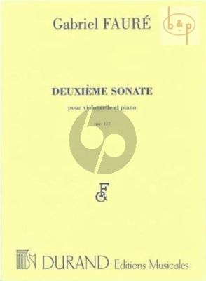 Sonate No.2 Op.117 Violoncello-Piano