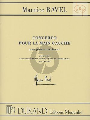 Concerto pour la main gauche Piano et Orchestre