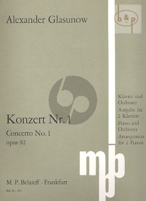 Concerto No.1 Op.92 f-minor