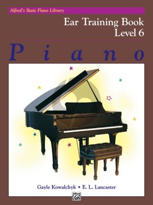 Alfred Basic Piano Ear Training Book Level 6