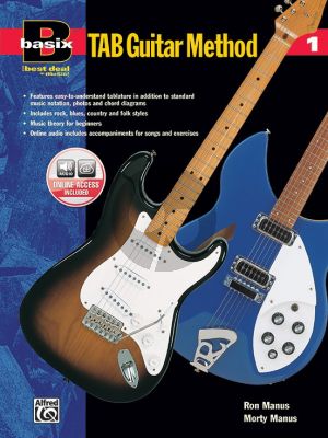 Manus Manus Basix Tab Guitar Method Vol.1 Book with Audio Online