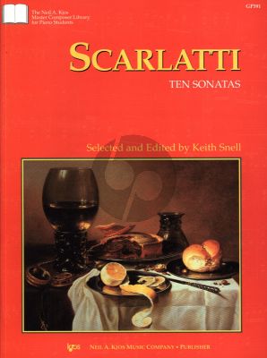 Scarlatti 10 Sonatas for Piano (edited by Keith Snell)