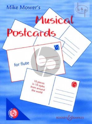 Musical Postcards for Flute (Bk-Cd)