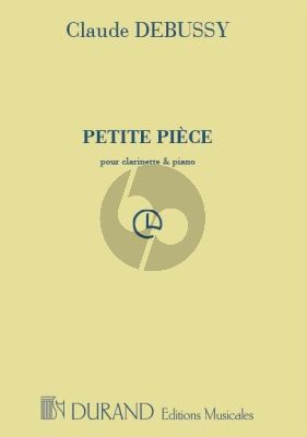 Debussy Petite Piece Clarinette et Piano