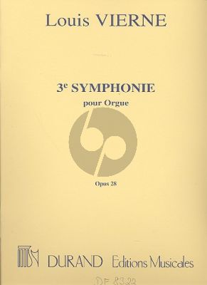Vierne Symphonie No.3 Op.28 Orgue