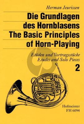 Jeurissen Grundlagen des Hornblasens Vol.2 Etuden & Vortragstucke (germ./engl.)