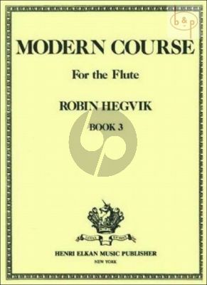 Modern Course Vol.3 Flute