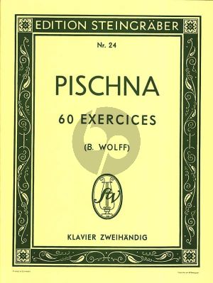 Pischna 60 Exercises Progessifs Klavier (Bernhard Wolff und Hugo Riemann)