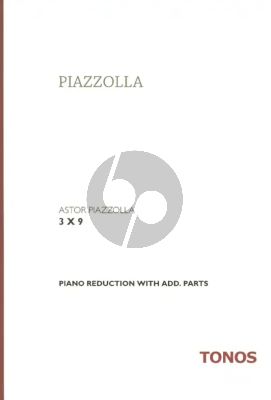 Piazzolla 3 x 9 Preludio-Fuga-Divertimento Piano solo