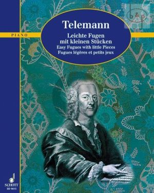 Telemann Leichte Fugen mit kleinen Stucken (edited by Hugo Ruf)