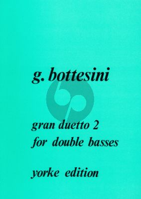 Bottesini Gran Duetto No. 2 2 Double Basses