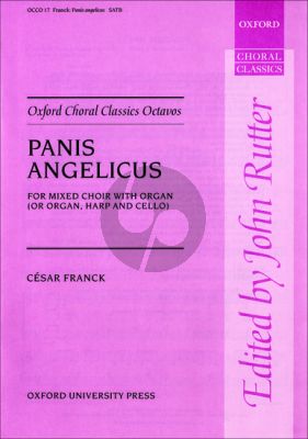 FRanck Panis Angelicus SATB and Organ