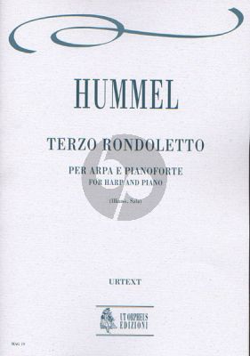 Hummel Rondoletto No.3 Harp and Piano (Score/Parts) (Roberto Illiano and Luca Lévi Sala)