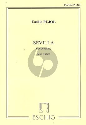 Pujol Sevilla (Evocation) pour Guitare