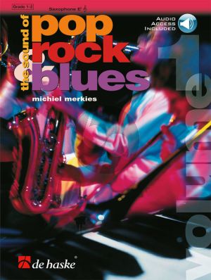 Merkies Sound of Pop, Rock & Blues Vol.1 Alto Saxophone Bk-Audio Online