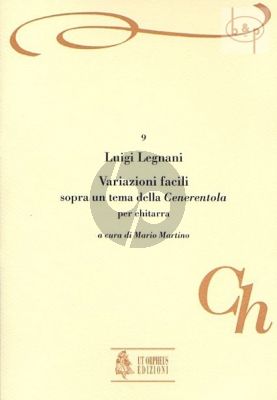 Legnani Easy Variations on a theme from Rossini's Cenerentola (edited by Mario Martino)