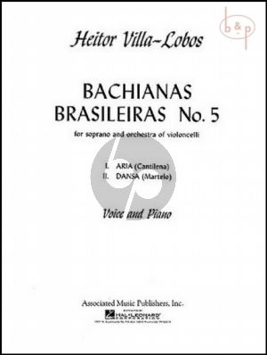Aria from Bachinas Brasileiras No.5 - Cantilena for High Voice and Piano