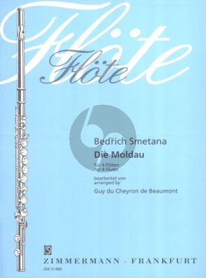Smetana Die Moldau 4 Flöten (Part./Stimmen) (arr. Guy du Cheyron)