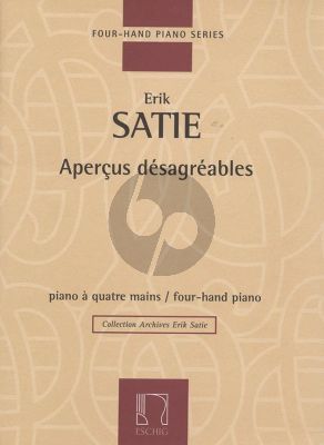 Satie Apercus Desagreables Piano 4 mains