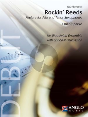 Sparke Rockin' Reeds Woodwind Ensemble and [Opt] Percussion (Score/Parts)