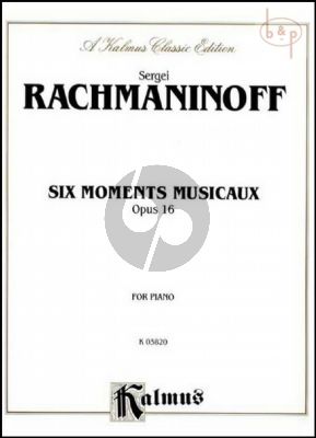 6 Moments Musicaux Op.16