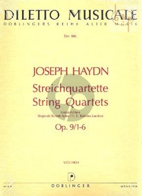 Quartette Op.9 No.1 - 6 (Hob.III 19 - 24)