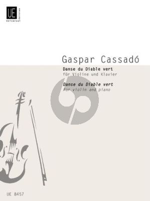 Cassado Danse du Diable Vert Violine und Klavier