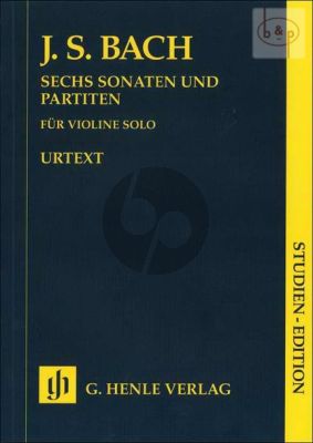 6 Sonaten-Partiten BWV 1001 - 1006 (Violin Solo) (Study Score)