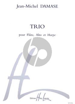 Damase Trio Flute-Alto et Harpe (Part./Parties)