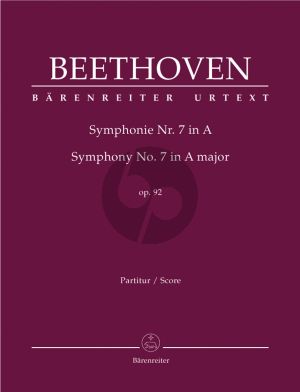 Beethoven Symphony No.7 A-major Op.92 Full Score (edited by Del Mar)