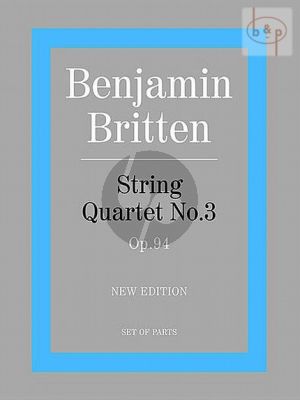 Quartet No.3 Op.94 String Quartet Parts