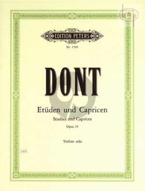 24 Etuden und Capricen Op.35 Violin