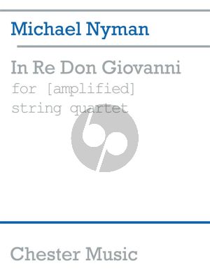 Nyman In Re Don Giovanni String Quartet (amplified) (Score)