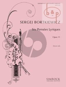 6 Pensees Lyriques Op.11