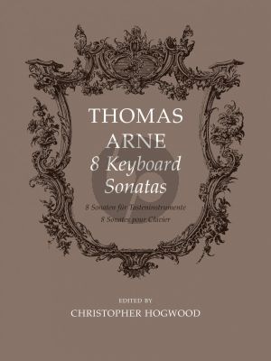 Arne 8 Sonatas Harpsichord (Christopher Hogwood)