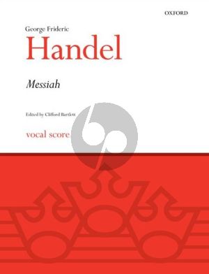 Handel Messiah (SATB soli-SATB-Orch.) (Vocal Score) (English Texts) (edited by Clifford Bartlett)