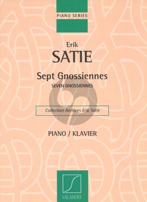 Satie 7 Gnossiennes (Salabert)