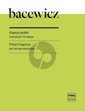 Bacewicz Polish Caprice for Clarinet and Piano