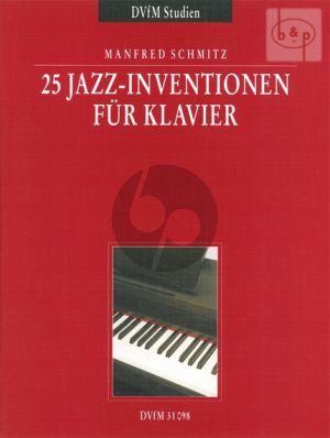 Schmitz 25 Jazz Inventionen Klavier